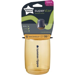 Tommee Tippee Sportee Toddler Water Bottle 390ml 12m+ - Mustard