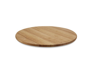 Wooden Serving Platter Round Medium: Stanley Rogers