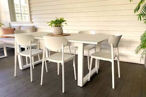 LONG LUNCH 2.0M TABLE WHITE - Outside Space