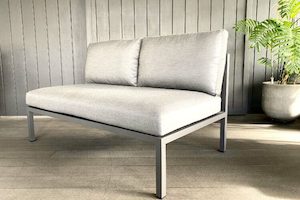 Furniture: FOMO Outdoor Modular Range- Armless Double Sofa - Outside Space