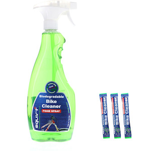 Cleaning: Squirt Bike Cleaner