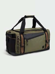 Clothing: Volcom Outbound Duffle -Olive / Black