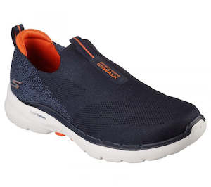 Skechers Go Walk 7 - Navy/Orange