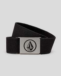 Volcom Circle Web Belt - Black New