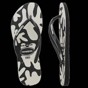 Clothing: Havaianas Slim Coral FC - Black