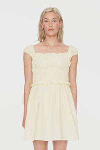 Huffer Cruise Isla Mini Dress - Lemoncello