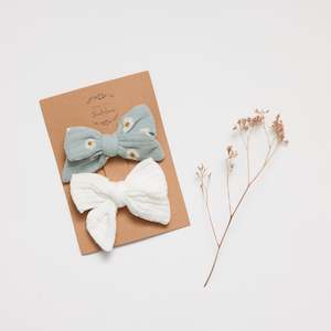 Hairclip Bows Set of 2