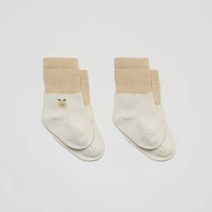 Set of 2 Socks Lemon