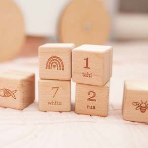 Tahi Rua Toru Wooden Block Set