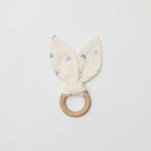 Organic Bunny Ears Teether - Enchanted Garden