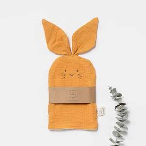 Bunny Wash Glove Saffron