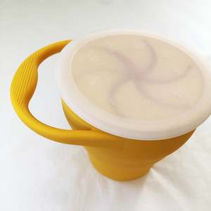 Silicone Snack Cup in Sunshine