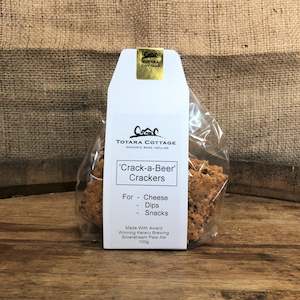 Totara Cottage Crack-a-Beer Crackers, 100g