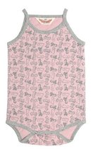 Baby wear: Little Wings Kitten Print Organic Bodysuit