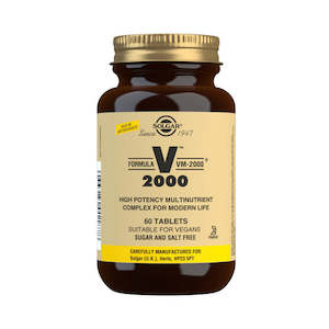 SOLGAR Formula VM2000 Multivitamin 60 Tablets