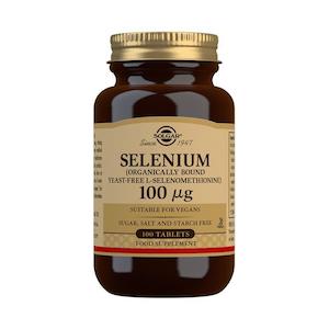 SOLGAR Selenium 100mcg 100 Tablets