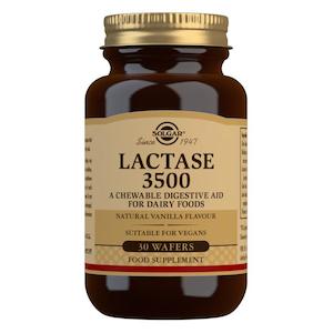 Dietary Supplement: SOLGAR Lactase 3500 30 Waffers