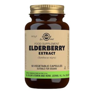 Dietary Supplement: SOLGAR Elderberry Extract 60 Capsules