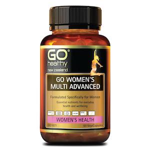 GO HEALTHY Women's Multi Advanced 60 VegeCapsules