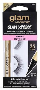 GLAM by MANICARE Adhesive Eyeliner and Lash Kit Mia-Louise