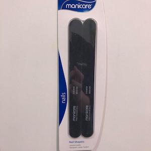 Accessories Tools: MANICARE Nail Shapers Pk 2 (C/M 175mm)