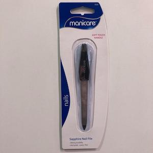 Accessories Tools: MANICARE Sapphire Nail File - Medium