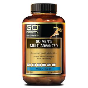 GO HEALTHY Men's Multi Advanced 120 VegeCapsules