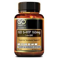 Go Healthy: GO 5HTP 160mg 1-A-Day 60caps