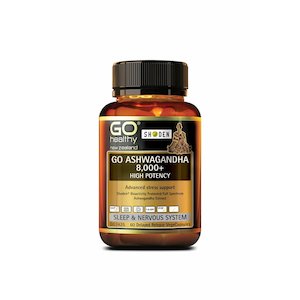 Go Healthy: GO Ashwagandha 8000 60Cap