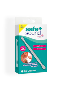 SAFE AND SOUND Reusuable Ear Cleaner 10 Pack