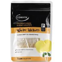 Comvita Childrens Lemon & Honey Lollipops 10 Pack