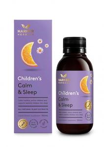 Children: Harker Herbals Childrens Calm & Sleep Liquid 150ml - Sweet Orange