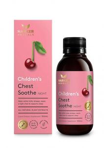 Children: Harker Herbals Childrens Chest Soothe Night Liquid 150ml - Sweet Cherry