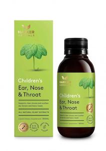 Harker Herbals Childrens Ear, Nose & Throat Liquid 150ml - Soft Sweet Mint