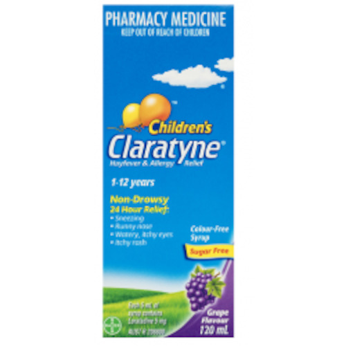 CLARATYNE Child Syrup Grape 120ml