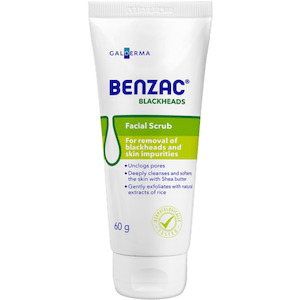 Benzac: BENZAC BLACKHEADS Facial Scrub