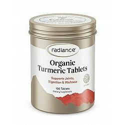 Joints: RADIANCE Sugarfree Organic Turmeric 100tabs