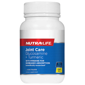 Joints: NUTRALIFE Joint Glucosamine + Turmeric 60 Capsules