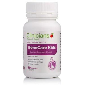 CLINICIANS BoneCare For Kids - 60 Chewable Tablets