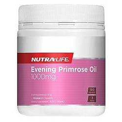 NUTRALIFE Evening Primrose Oil 1000mg 180 Capsules