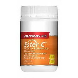 NUTRALIFE Ester C 1500mg+Bio 1-a-day 100tb