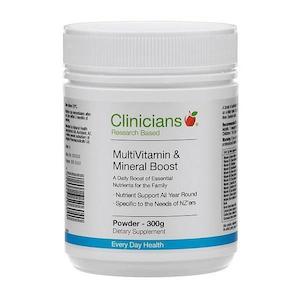 Clinicians Vitamin & Mineral Boost Powder 300g