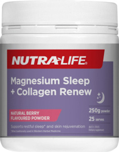 NUTRALIFE Magnesium Sleep + Collagen Renew