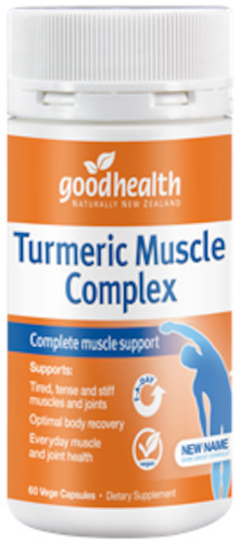 Good Health Turmeric Muscle Complex 60 Capsules