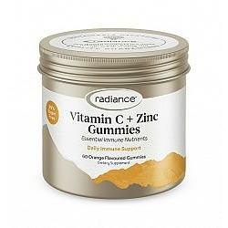 RADIANCE Adult Gummies Vitamin C & Zinc 60