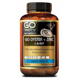 GO Oyster + Zinc 120 Capsules