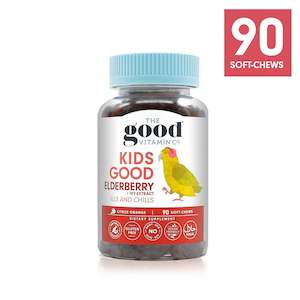 Immunity: THE GOOD VITAMIN CO Kids Good Elderberry and Ivy Extract 90 Soft Chews