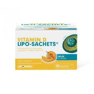 Immunity: LIPOSHELL Vitamin D Lipo-Sachets 30 x 5g