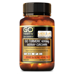 GO Turmeric 600mg 30 Capsules