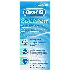 ORAL B Super Floss 50 Pre-Cut Strands